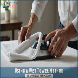 Using a Wet Towel Method