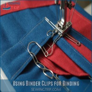 Using Binder Clips for Binding