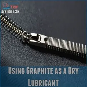 Using Graphite as a Dry Lubricant