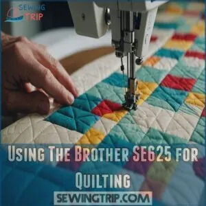 Using The Brother SE625 for Quilting