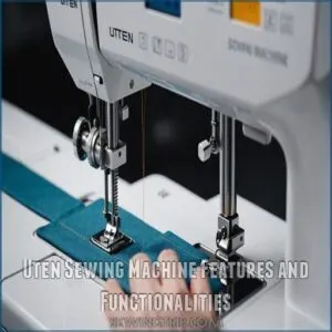 Uten Sewing Machine Features and Functionalities