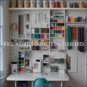 Wall-mounted Cabinets and Pegboards Wall-mounted Cabinets and Pegboards