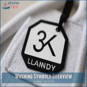 Washing Symbols Overview