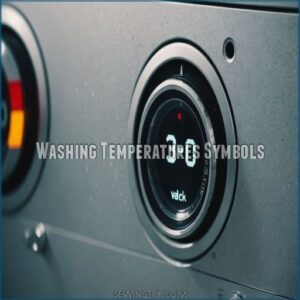 Washing Temperatures Symbols