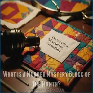 What is a Murder Mystery Block of The Month