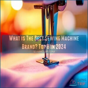 what is the best brand of sewing machine