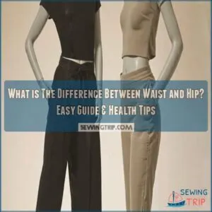 what is the difference between waist and hip