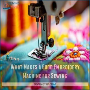 What Makes a Good Embroidery Machine for Sewing