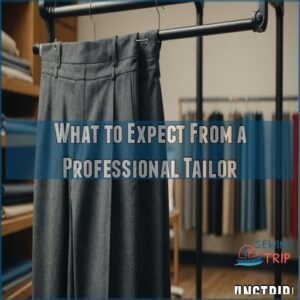 What to Expect From a Professional Tailor