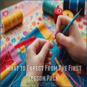 What to Expect From The First Lesson Pack