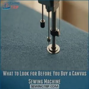 What to Look for Before You Buy a Canvas Sewing Machine