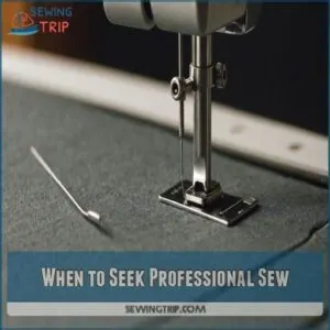 When to Seek Professional Sew