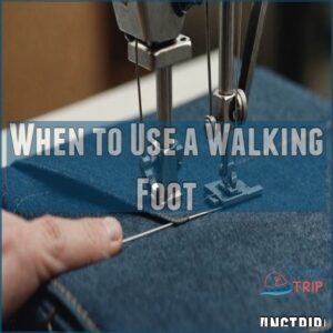 When to Use a Walking Foot