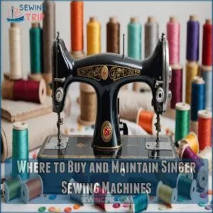 Where to Buy and Maintain Singer Sewing Machines