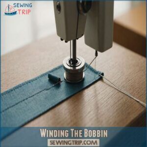Winding The Bobbin Winding The Bobbin