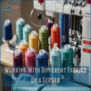 Working With Different Fabrics on a Serger