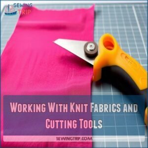 Working With Knit Fabrics and Cutting Tools