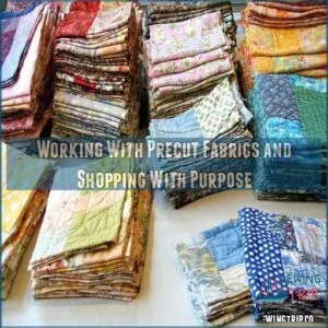 Working With Precut Fabrics and Shopping With Purpose