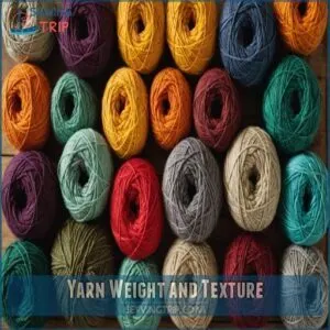 Yarn Weight and Texture