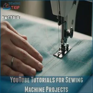 YouTube Tutorials for Sewing Machine Projects