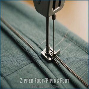 Zipper Foot/Piping Foot Zipper Foot/Piping Foot