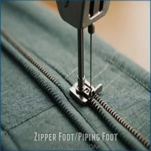 Zipper Foot/Piping Foot