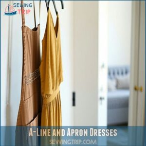 A-Line and Apron Dresses