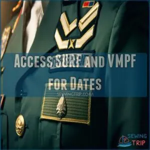 Access SURF and VMPF for Dates