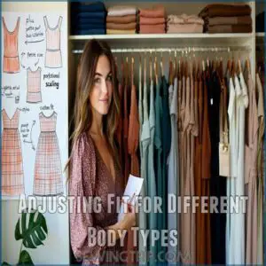 Adjusting Fit for Different Body Types