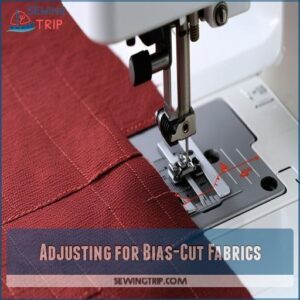 Adjusting for Bias-Cut Fabrics