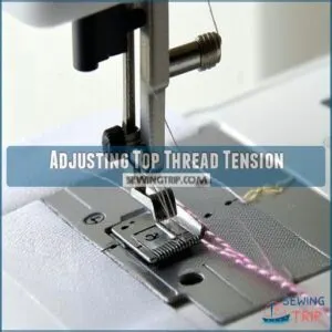 Adjusting Top Thread Tension