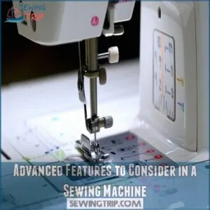 Advanced Features to Consider in a Sewing Machine