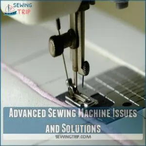 Advanced Sewing Machine Issues and Solutions