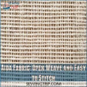Aida Fabric: Open Weave and Easy to Stitch Aida Fabric: Open Weave and Easy to Stitch