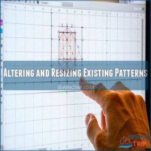 Altering and Resizing Existing Patterns