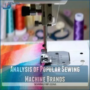 Analysis of Popular Sewing Machine Brands