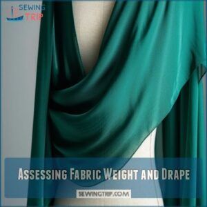 Assessing Fabric Weight and Drape Assessing Fabric Weight and Drape