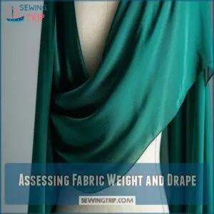 Assessing Fabric Weight and Drape