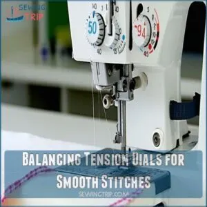 Balancing Tension Dials for Smooth Stitches