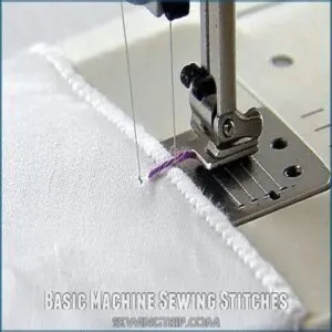 Basic Machine Sewing Stitches