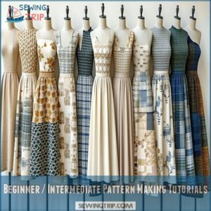 Beginner / Intermediate Pattern Making Tutorials