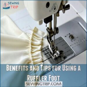 Benefits and Tips for Using a Ruffler Foot