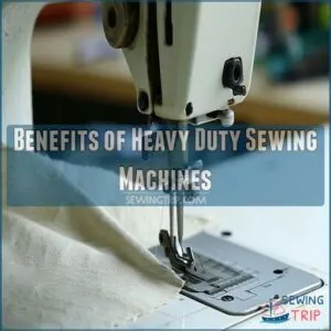 Benefits of Heavy Duty Sewing Machines