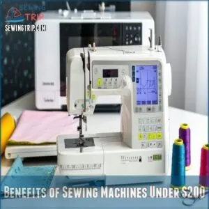 Benefits of Sewing Machines Under 0