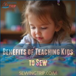 Benefits of Teaching Kids to Sew