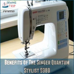 Benefits of The Singer Quantum Stylist 9980