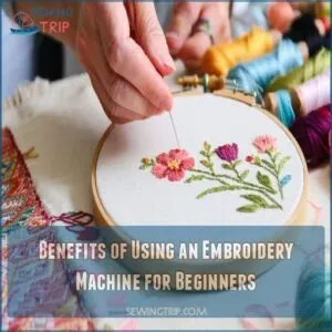 Benefits of Using an Embroidery Machine for Beginners