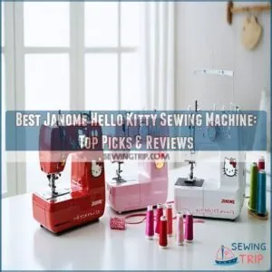 best janome hello kitty sewing machine