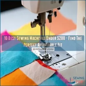 best sewing machine under 200