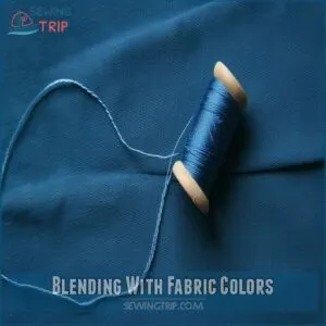 Blending With Fabric Colors